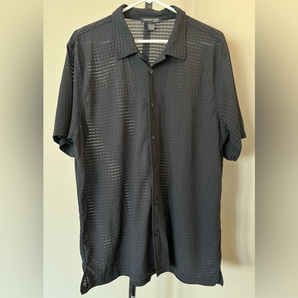 Kenneth Cole NY sheer men’s shirt XXL